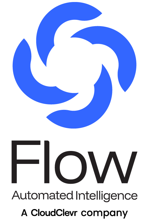 Flow AI logo stacked